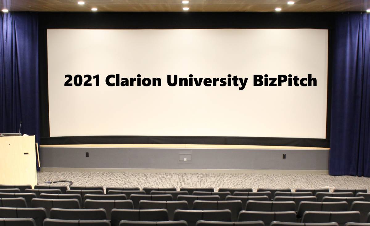 2021年学生BizPitch比赛将在Clarion大学主北剧院大楼的套房举行